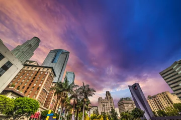 Tuinposter Pershing square in downtown Los Angeles © Gabriele Maltinti
