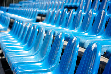 Fototapeta premium chairs on the stadium
