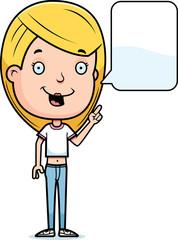 Talking Teen Girl