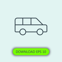 Car icon vector