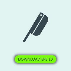 Cleaver icon vector