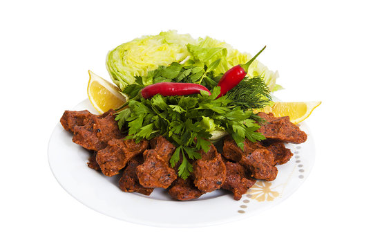 &ccedil;iğ k&ouml;fte tabağı