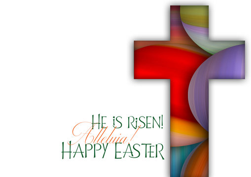Happy easter cross outlet