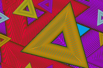 Seamless vector geometric strip pattern background