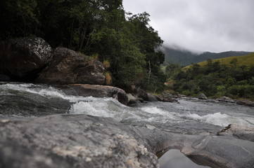 Parque Estadual dos Três Picos (State Park of the Three Peaks) in the district of Lumiar,...