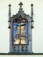Detail of the Gothic window