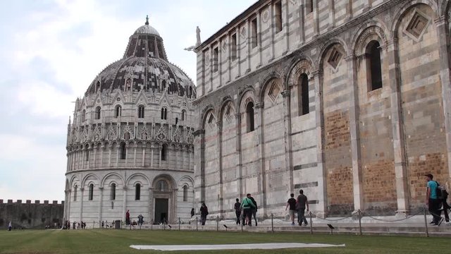 Piazza dei miracoli, Pisa, Italia
