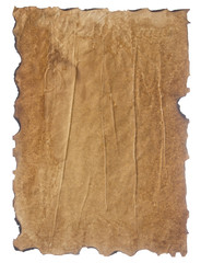 texture retro paper with burnt edges