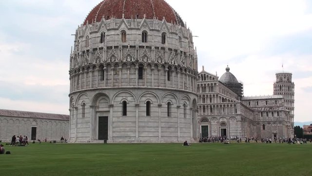 Piazza dei miracoli, Pisa, Italia
