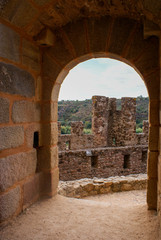 Obraz premium Almourol Castle, Santarém, Portugal 