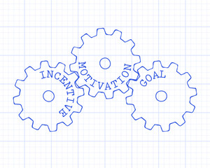 Incentive Gear Wheels Graph Paper