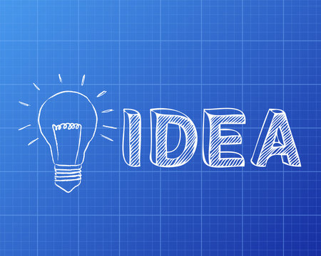 Light Bulb Idea Blueprint