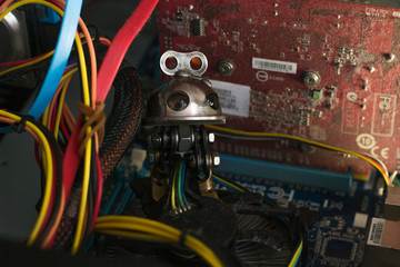 Robot in computer