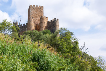 Fototapeta premium Almourol Castle, Santarém, Portugal 