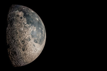 The Moon, an astronomical body that orbits planet Earth