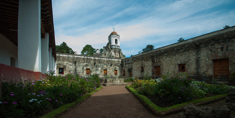 Obraz premium Monastery in Mexico