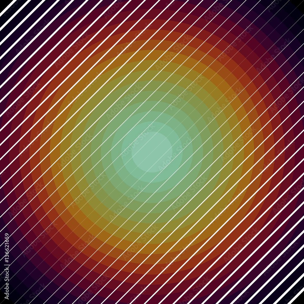 Poster minimalistic design with circles, diagonal lines. geometric shapes forming abstract beautiful backgr