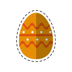 cartoon easter egg season celebrate vector illustration eps 10