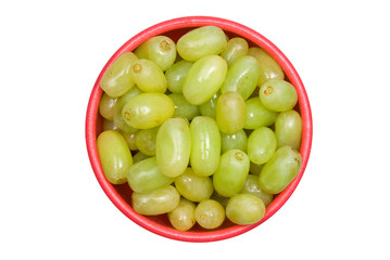 Bowl of grapes