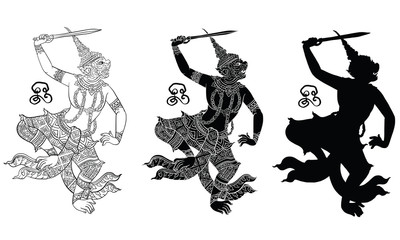 thai traditional tattoo, yantra