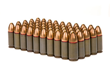 Rows of bullets