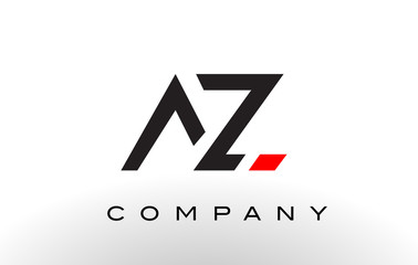AZ Logo.  Letter Design Vector.