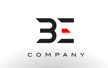 BE Logo.  Letter Design Vector.