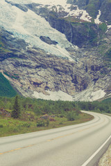 Boyabreen Glacier in Norway