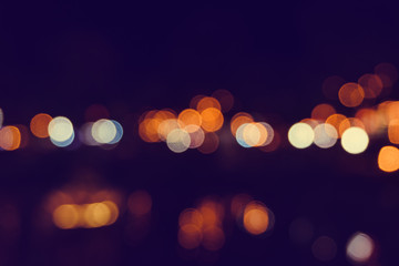 Abstract Light Bokeh Background