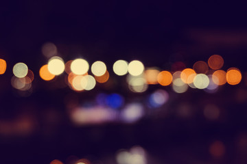 Abstract Light Bokeh Background