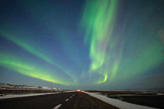 aurora in Iceland