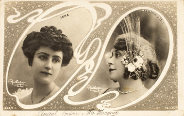 Carte postale ancienne / Leka / Mariette Sully  / Actrice