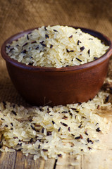 conventional grain and wild rice