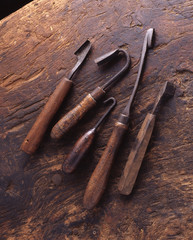 Outils du bois / Lames de Rainette à décorer