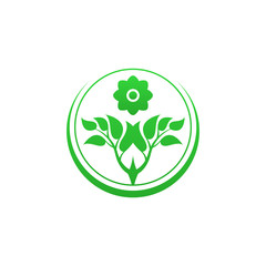 Vector abstract illustration - eco lifestyle concept