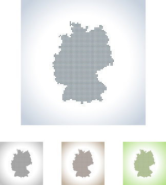 map of Germany.