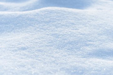 Fototapeta na wymiar Winter background. The texture of the snow