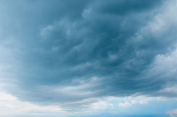 Huge storm cloudscape
