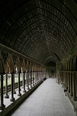 Fototapeta na wymiar Abbaye du Mont Saint Michel