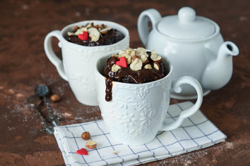 Cupcake in a mug