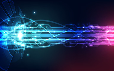 Abstract digital technology concept. vector background