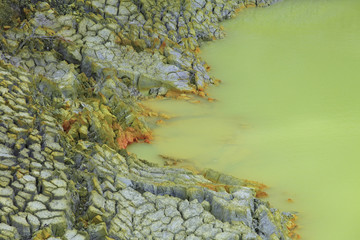 Bain du diable / Réserve Thermal Wai-O Tapu