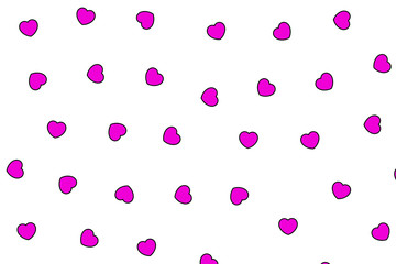 Abstract pattern for Saint Valentines day, high definition design