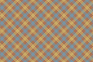 Gray brown check diagonal fabric texture background seamless pat