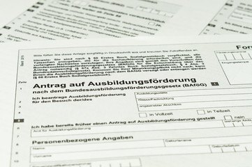 German Document - Bafög