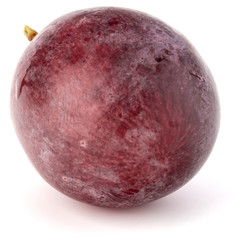 Red grape berry  isolated on white background cutout