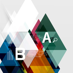 Vector triangle compostiion