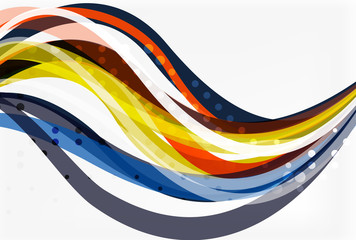 Flowing abstract background