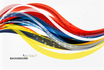 Flowing abstract background