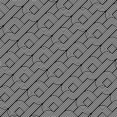 Design seamless monochrome pattern